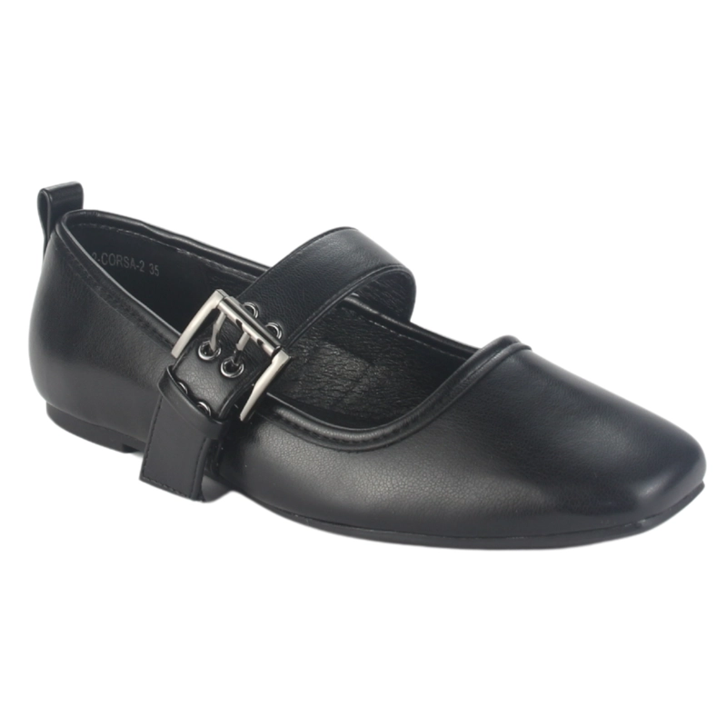 ZAPATO CHALADA MUJER CORSA-2 NEGRO CASUAL - 3