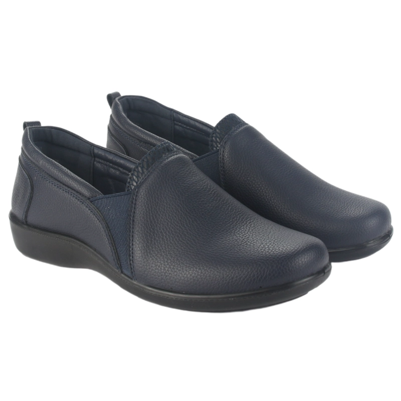 ZAPATO CHALADA MUJER DECO-11 AZUL CASUAL - 5