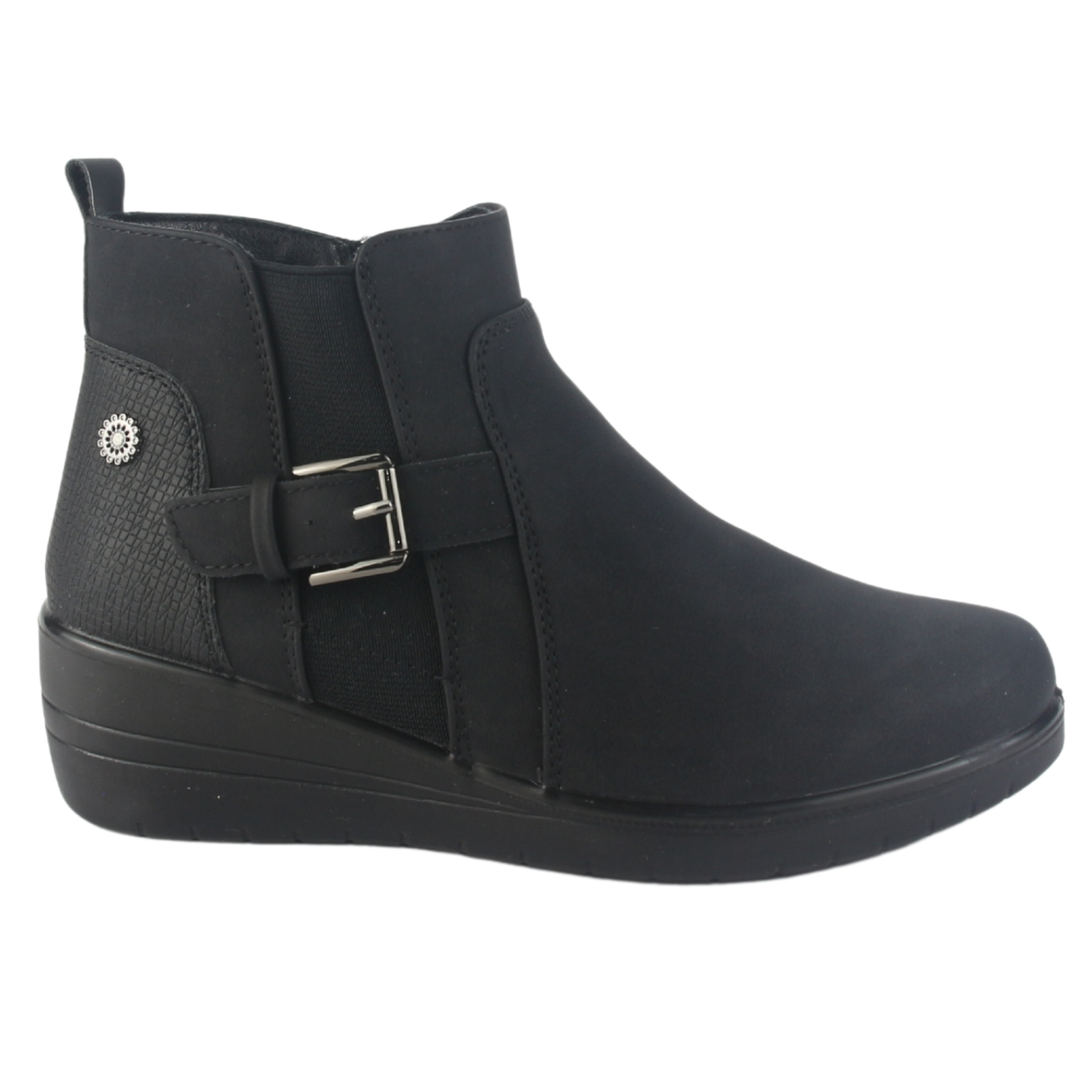 BOTIN CHALADA MUJER MATTER-20 NEGRO CASUAL - 1