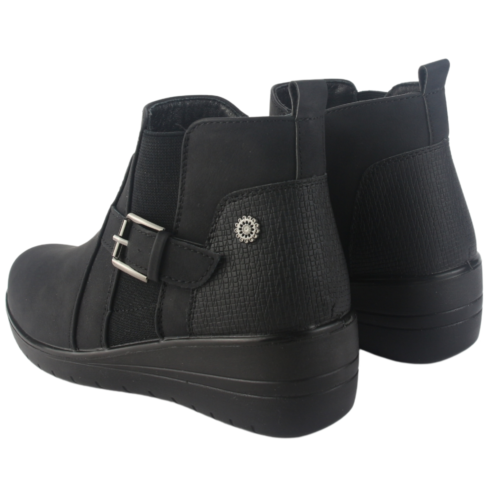 BOTIN CHALADA MUJER MATTER-20 NEGRO CASUAL - 7