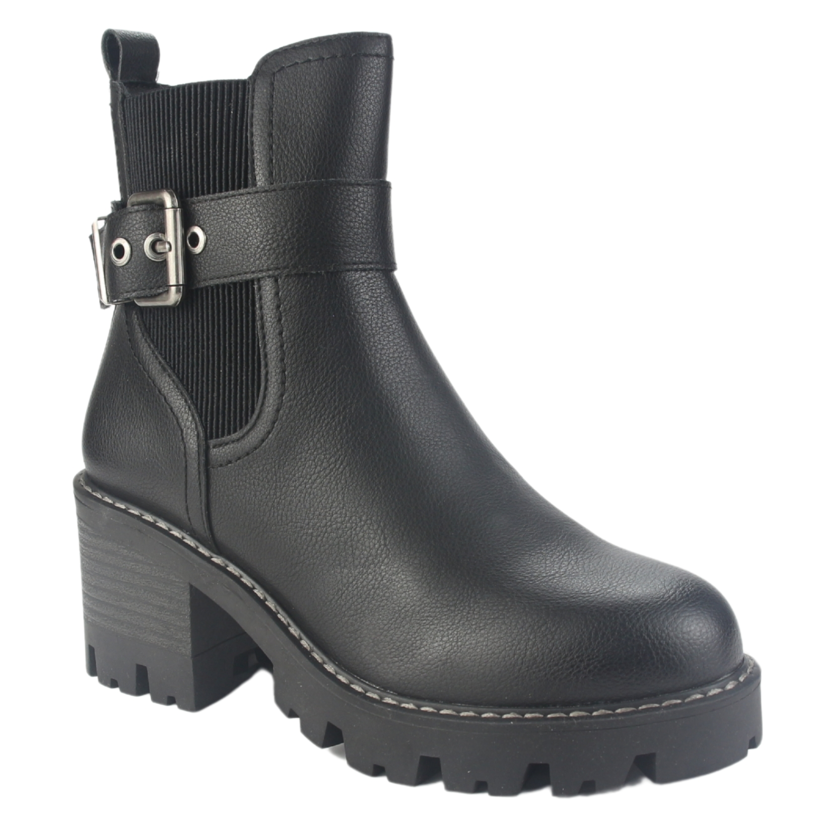 BOTIN CHALADA MUJER TERE-4 NEGRO CASUAL - 3