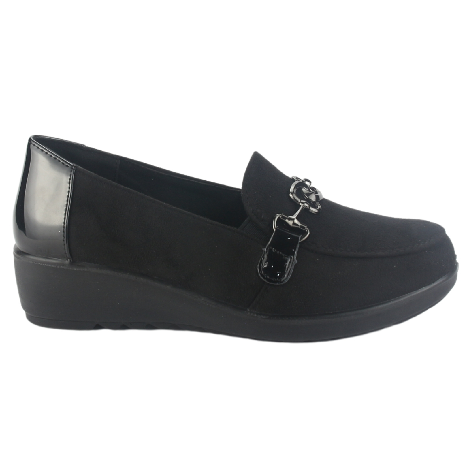 ZAPATO CHALADA MUJER DEZA-3 NEGRO CASUAL - 1