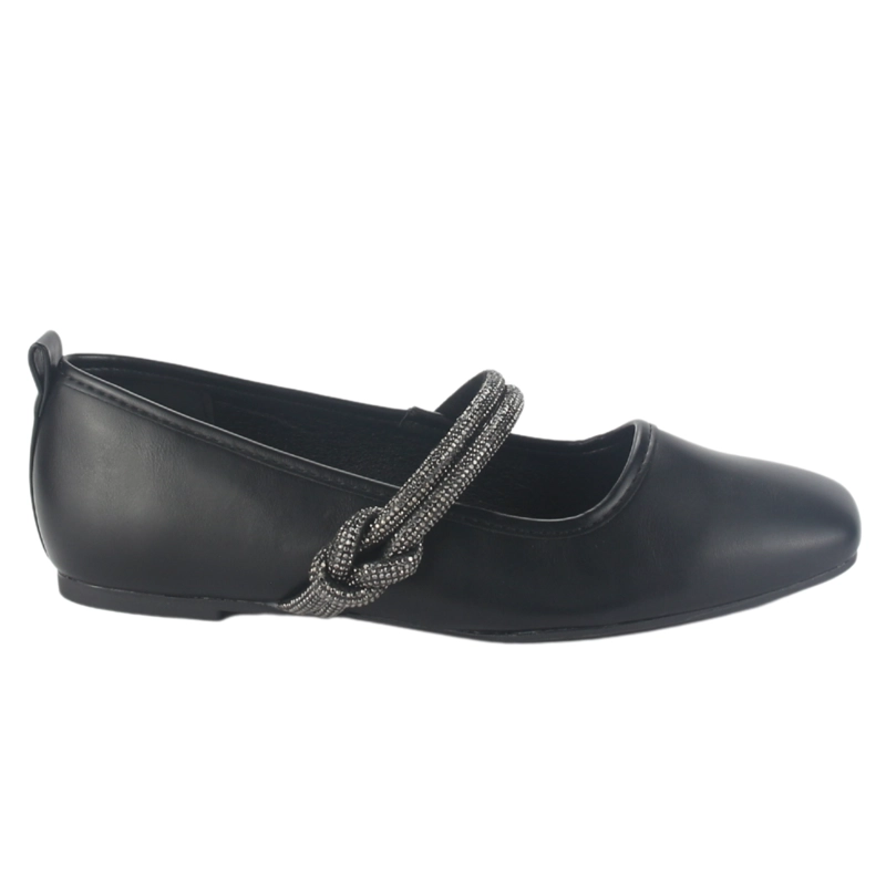 ZAPATO CHALADA MUJER CORSA-1 NEGRO CASUAL - 1