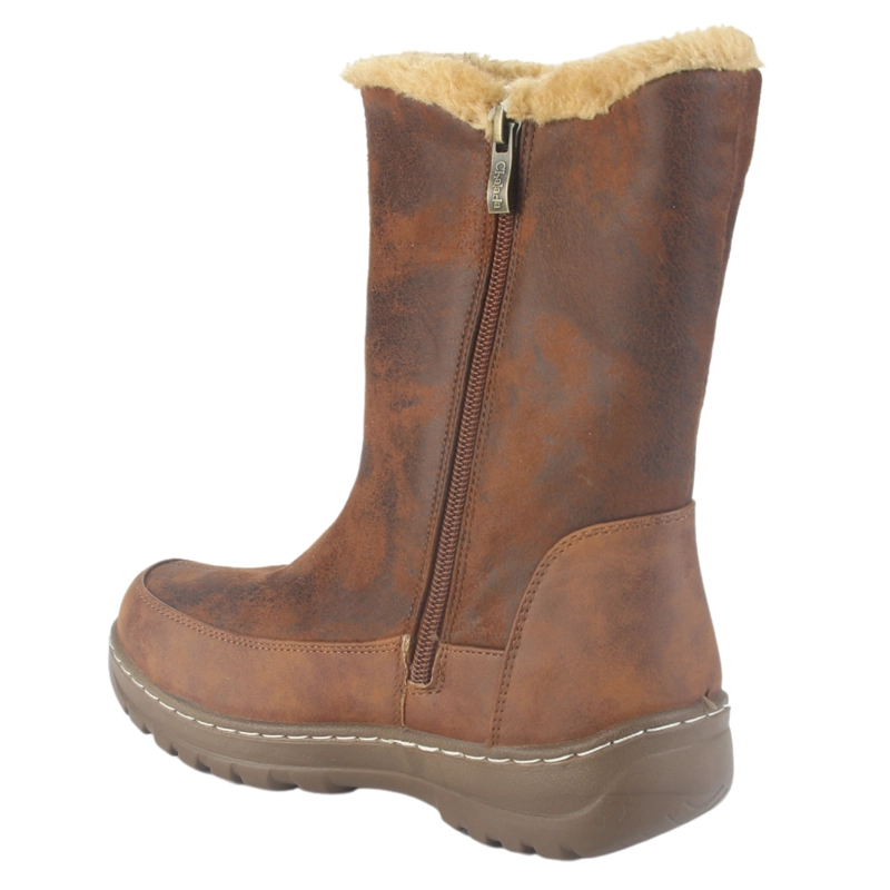 BOTIN CHALADA MUJER QUAL-8 CAMEL CASUAL - 4