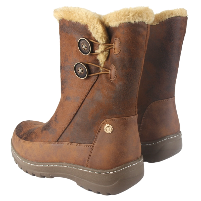 BOTIN CHALADA MUJER QUAL-8 CAMEL CASUAL - 6