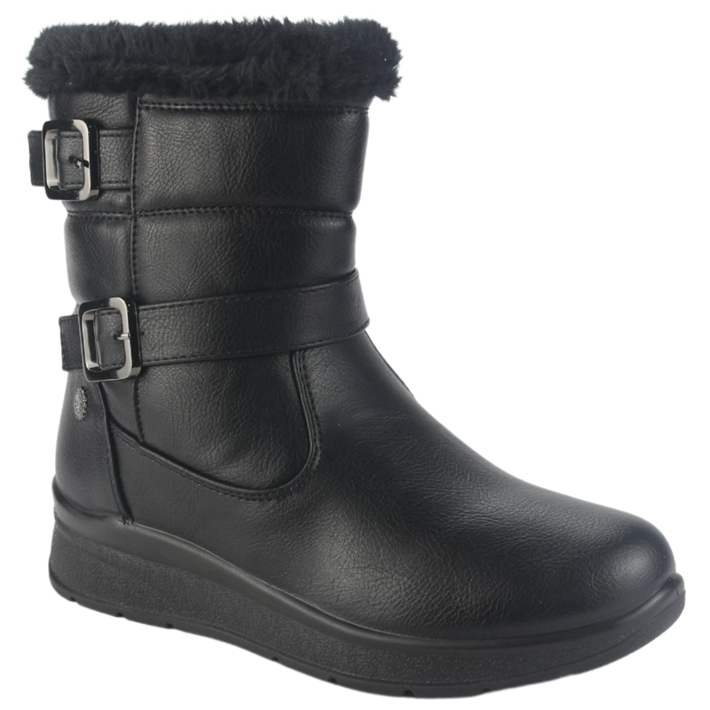 BOTIN CHALADA MUJER CANET-1 NEGRO CASUAL - 3