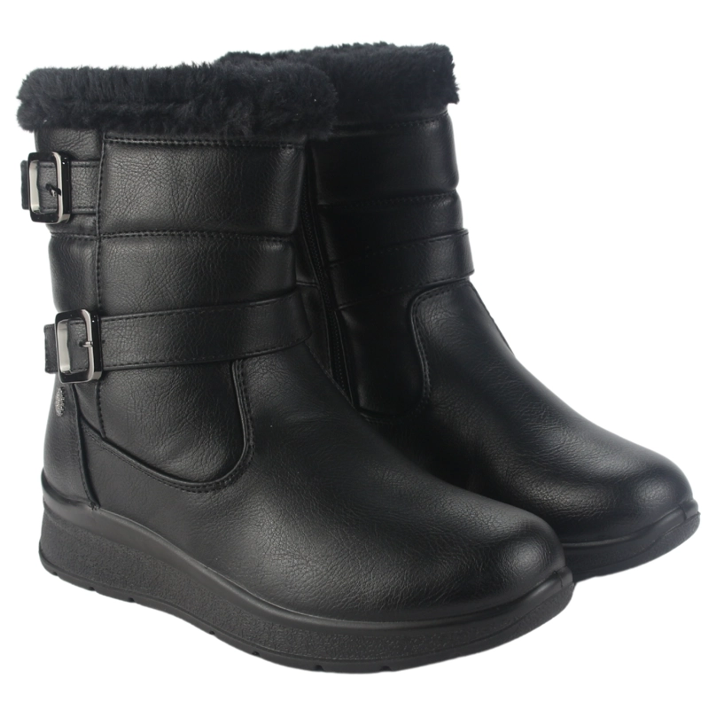 BOTIN CHALADA MUJER CANET-1 NEGRO CASUAL - 5