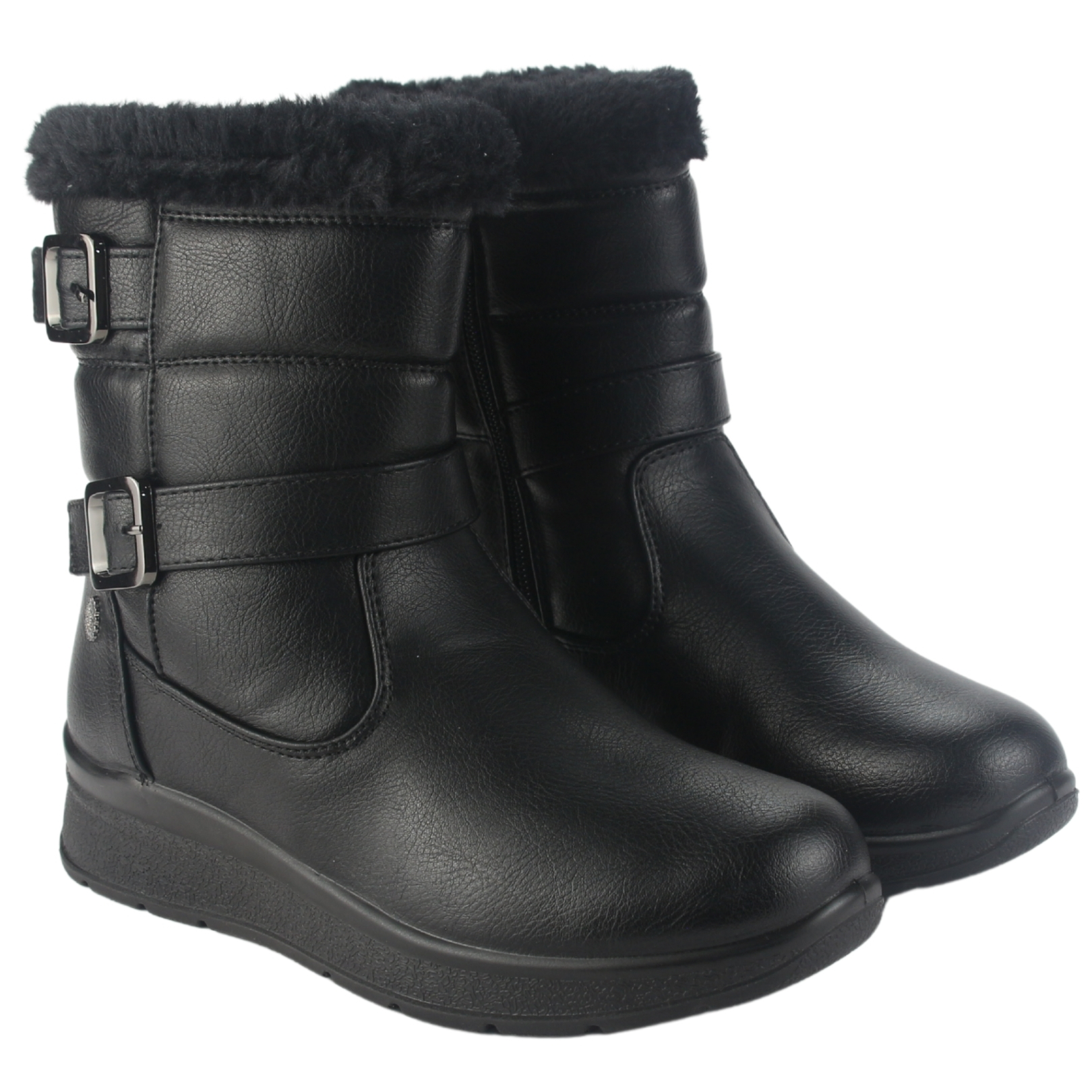 BOTIN CHALADA MUJER CANET-1 NEGRO CASUAL - 5