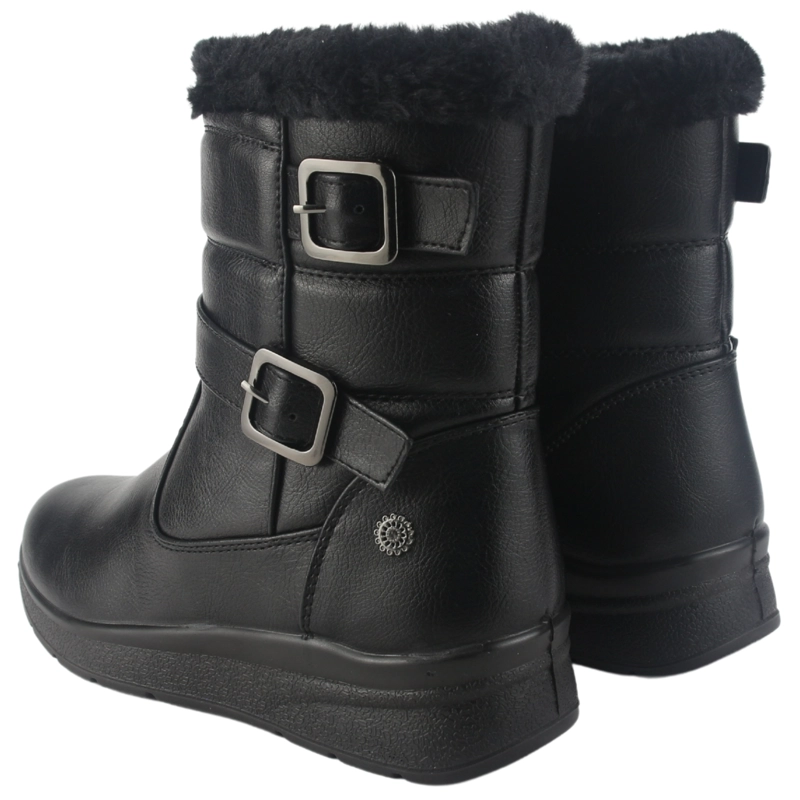 BOTIN CHALADA MUJER CANET-1 NEGRO CASUAL - 6