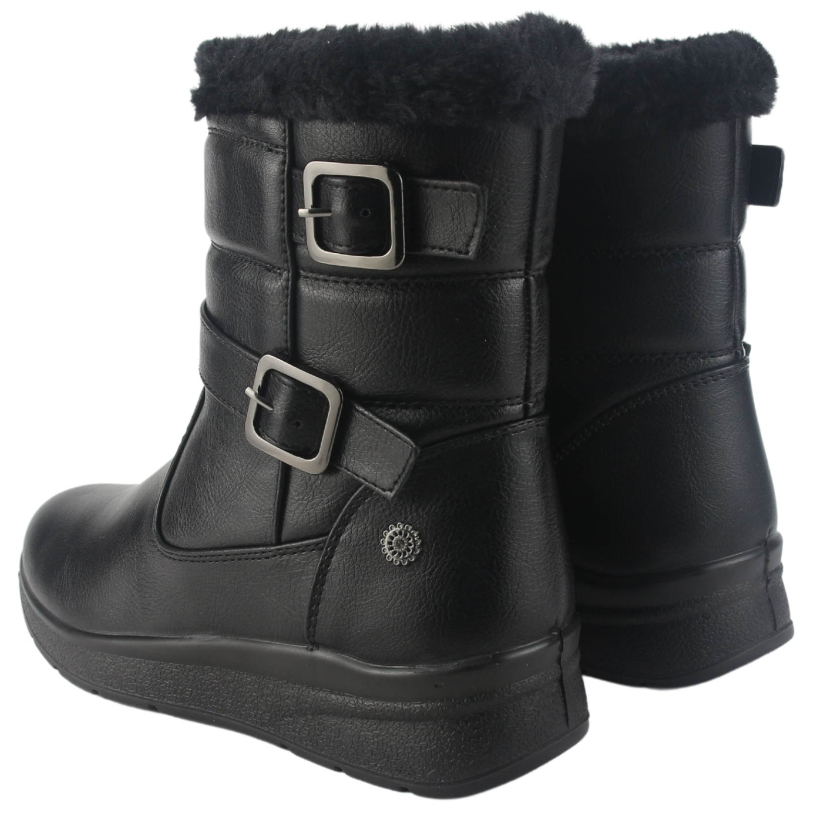 BOTIN CHALADA MUJER CANET-1 NEGRO CASUAL - 6