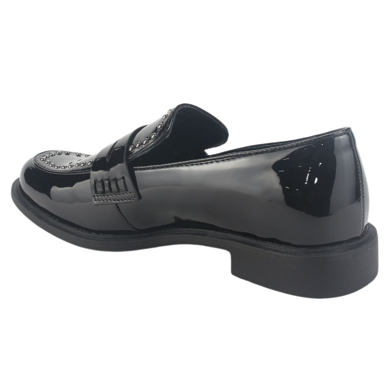 MOCASIN CHALADA MUJER MOCCA-1 NEGRO CASUAL - 4