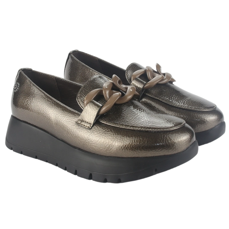 MOCASIN CHALADA MUJER WONDER-1 CAFE  CASUAL - 5