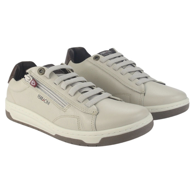 ZAPATILLA FERRACINI HOMBRE 8052 VOX BLANCO URBANO - 5