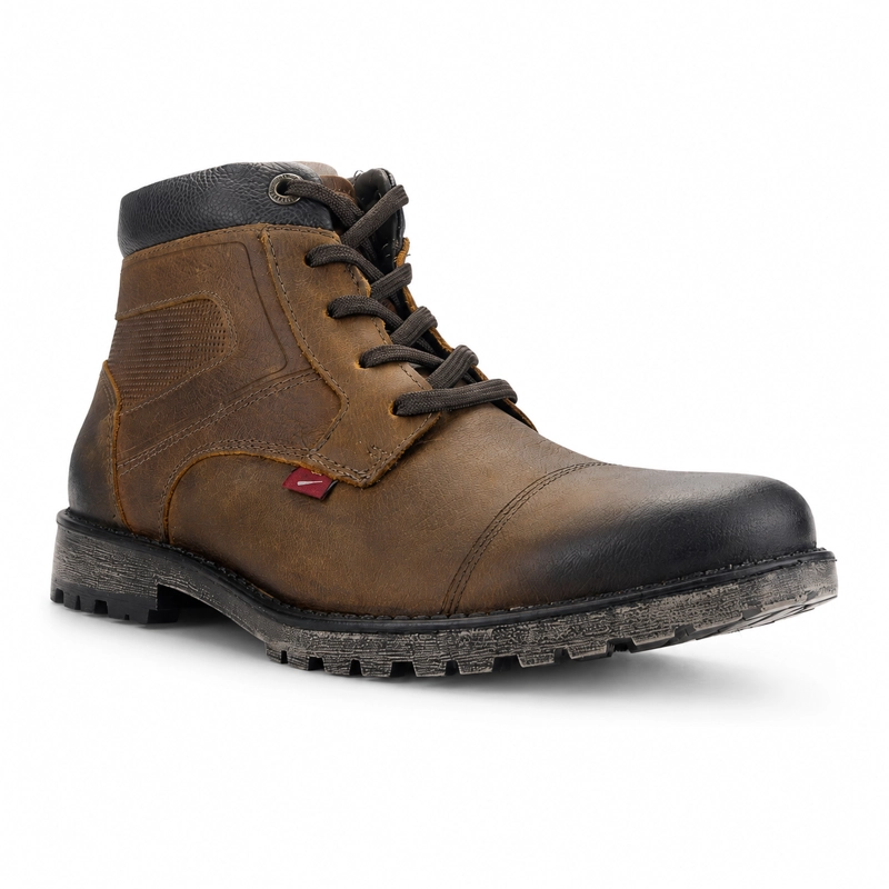 BOTIN FERRACINI HOMBRE 9948 CROSS CAFE  CASUAL - 3