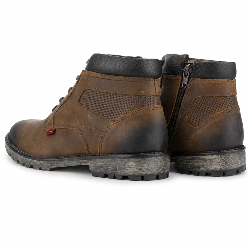 BOTIN FERRACINI HOMBRE 9948 CROSS CAFE  CASUAL - 6
