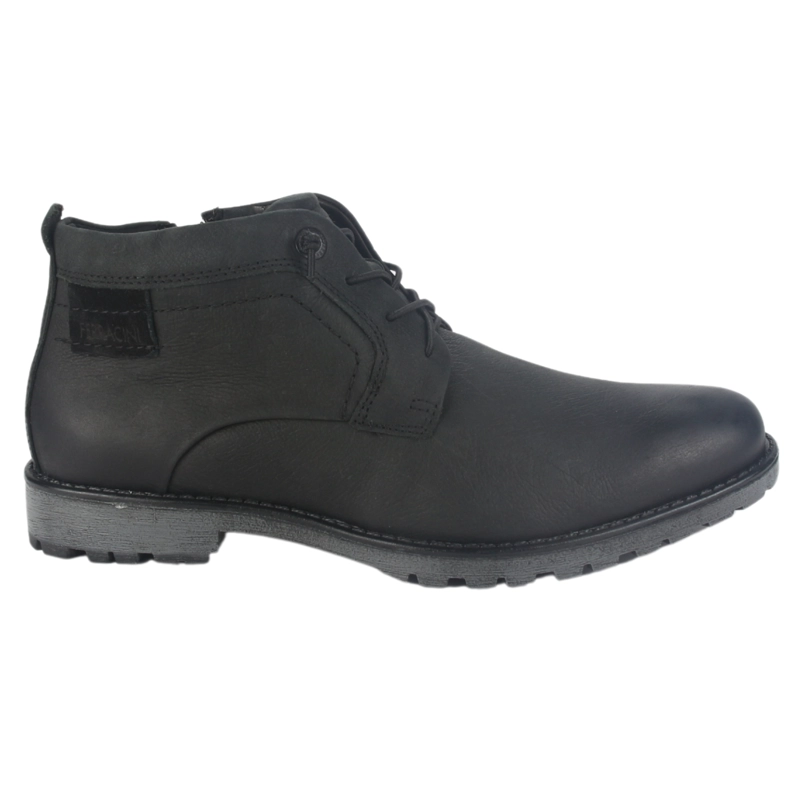 BOTIN FERRACINI HOMBRE 9949 CROSS NEGRO CASUAL - 1