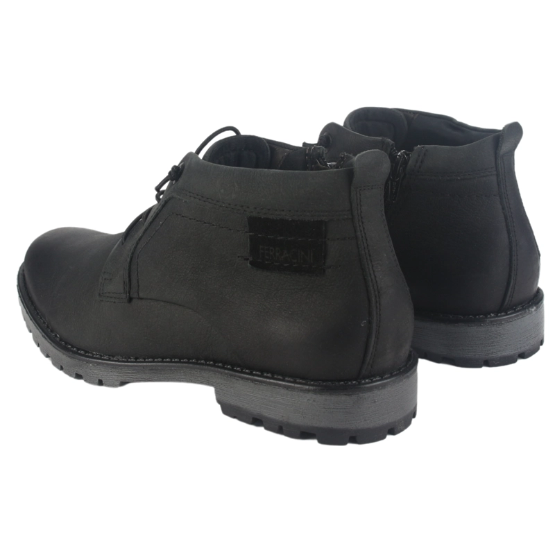 BOTIN FERRACINI HOMBRE 9949 CROSS NEGRO CASUAL - 6