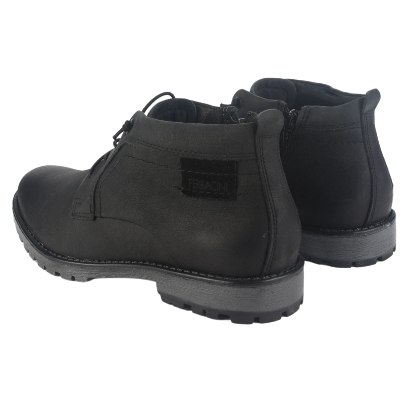 BOTIN FERRACINI HOMBRE 9949 CROSS NEGRO CASUAL - 6