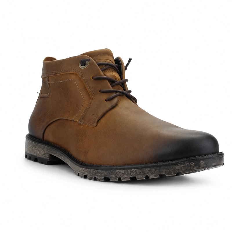 BOTIN FERRACINI HOMBRE 9949 CROSS CAFE  CASUAL - 3