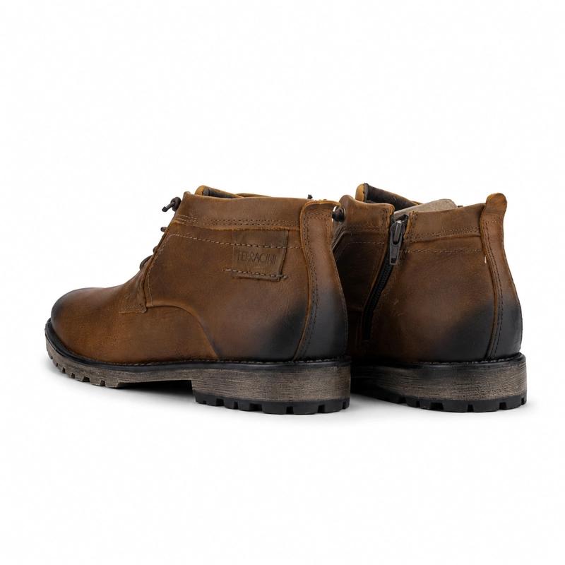 BOTIN FERRACINI HOMBRE 9949 CROSS CAFE  CASUAL - 5