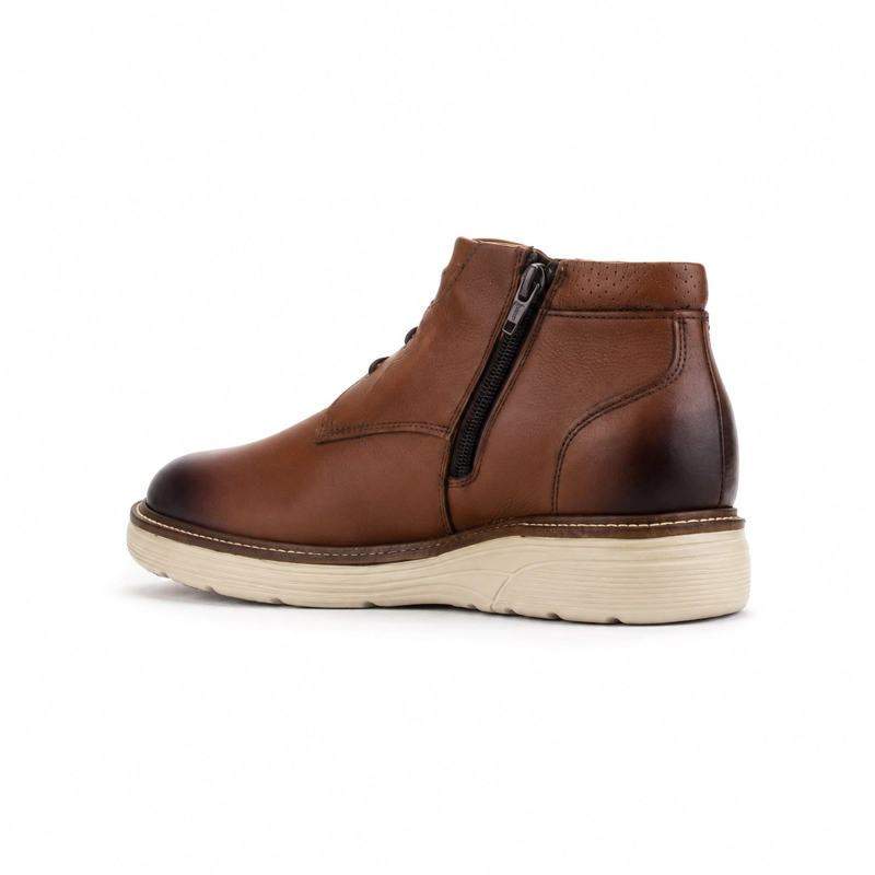 BOTIN FERRACINI HOMBRE 4567 FULL CAFE  CASUAL - 4