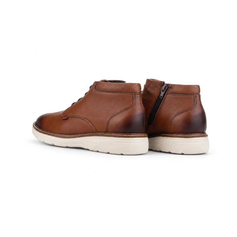 BOTIN FERRACINI HOMBRE 4567 FULL CAFE  CASUAL - 6