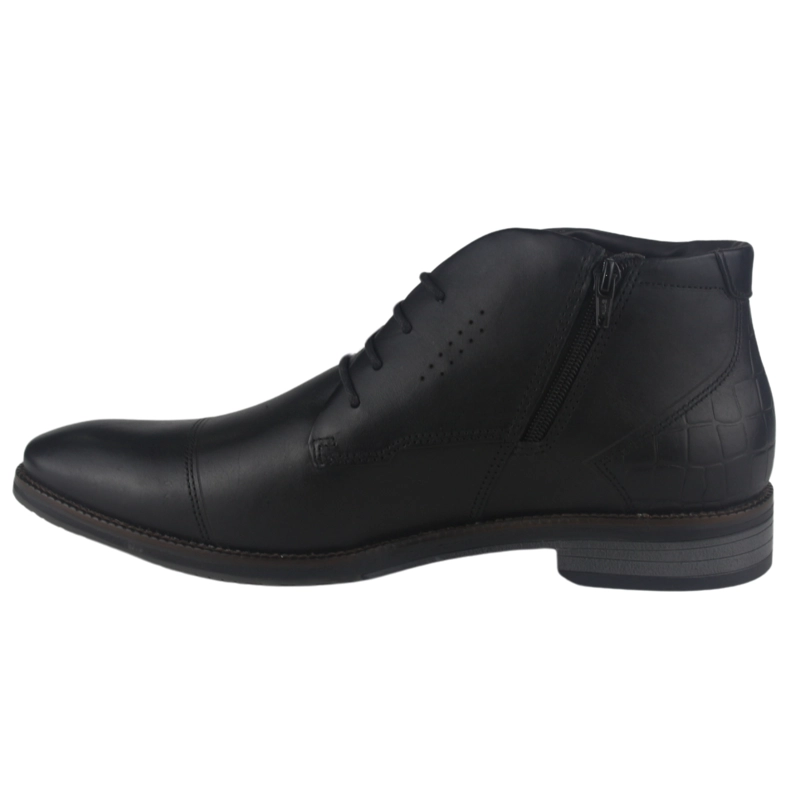 BOTIN FERRACINI HOMBRE 3942 BENTLEY NEGRO CASUAL - 2