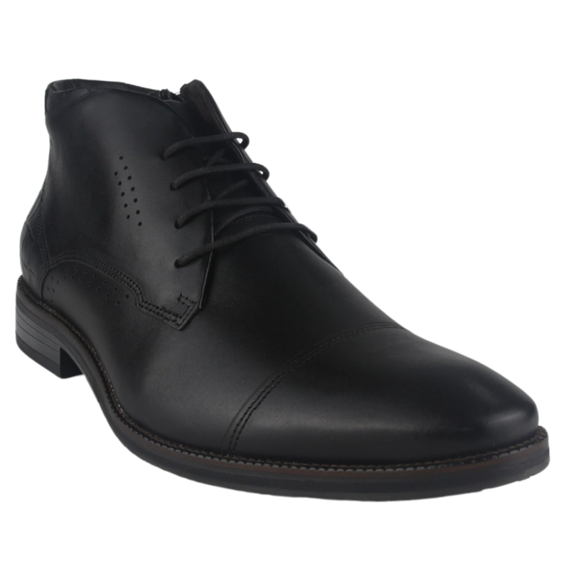 BOTIN FERRACINI HOMBRE 3942 BENTLEY NEGRO CASUAL - 3