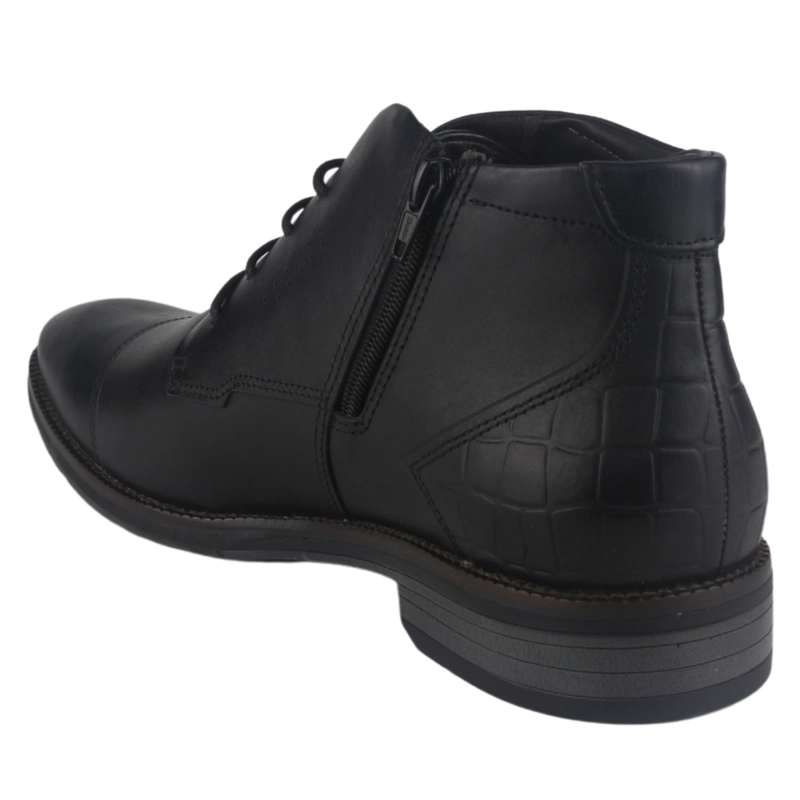 BOTIN FERRACINI HOMBRE 3942 BENTLEY NEGRO CASUAL - 4