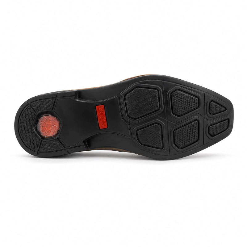 ZAPATO FERRACINI HOMBRE 5335 AMBIENCE CAFE  CASUAL - 6