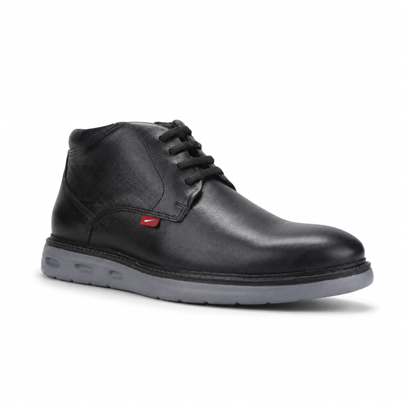 BOTIN FERRACINI HOMBRE 4567 FULL NEGRO CASUAL - 3
