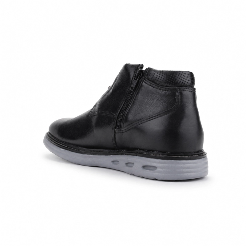BOTIN FERRACINI HOMBRE 4567 FULL NEGRO CASUAL - 4