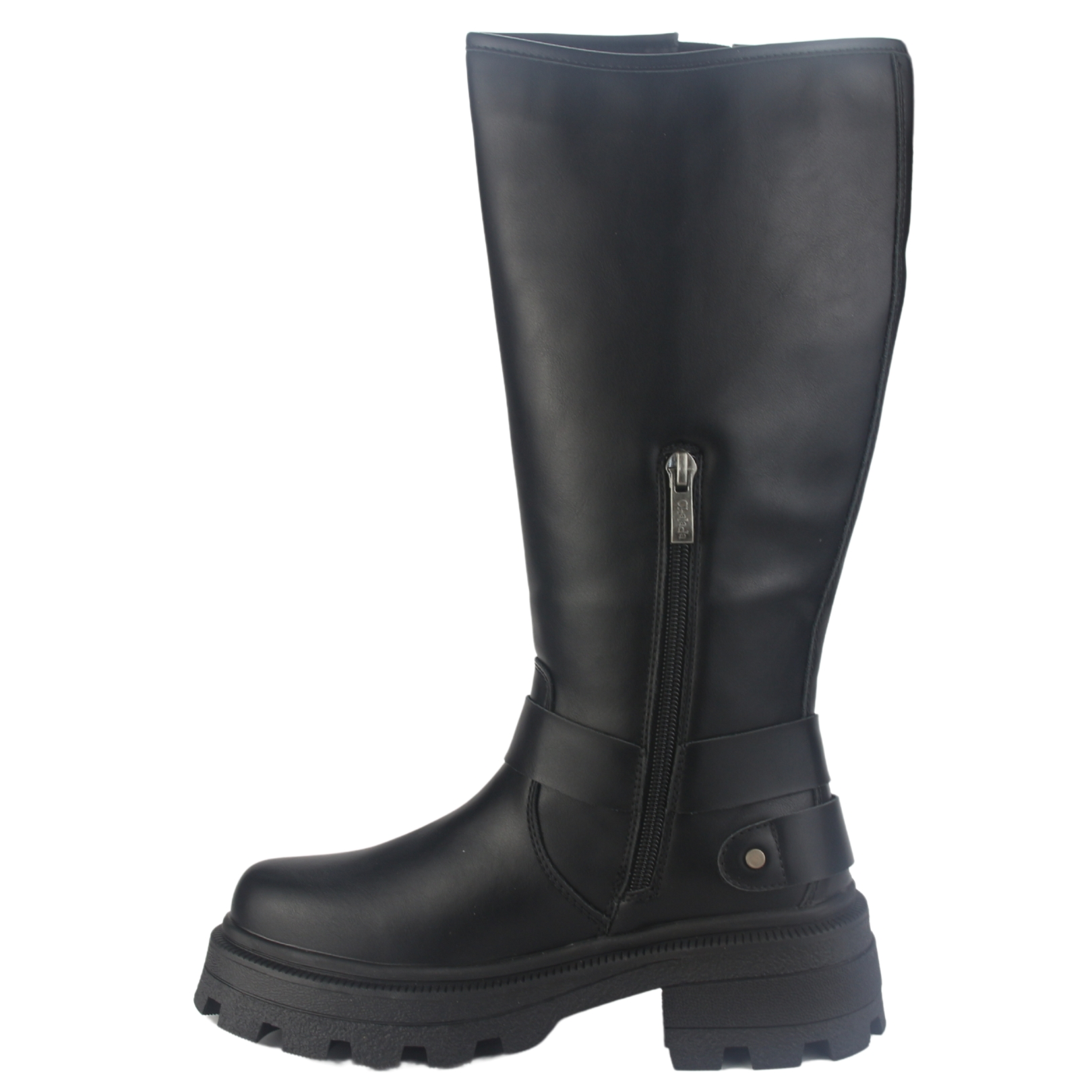 BOTA CHALADA MUJER TRIVA-1 NEGRO CASUAL - 2
