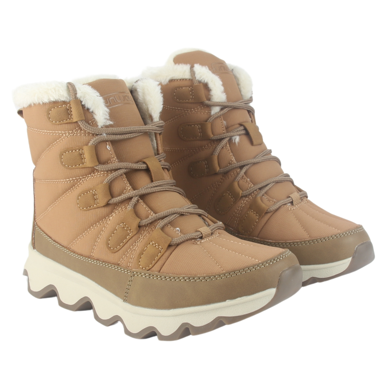 BOTIN OUTDOOR FUNWAY MUJER POLAR-1 CAMEL - 5