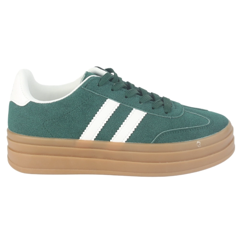 ZAPATILLA CHALADA MUJER ANDY-13 VERDE URBANO - 1