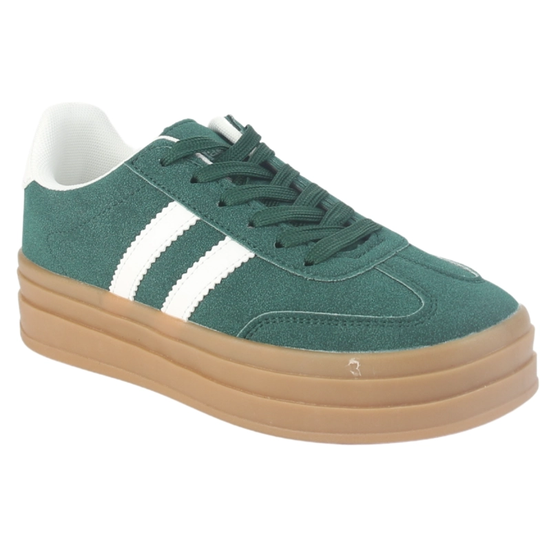 ZAPATILLA CHALADA MUJER ANDY-13 VERDE URBANO - 3