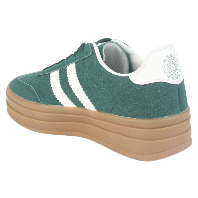 ZAPATILLA CHALADA MUJER ANDY-13 VERDE URBANO - 4