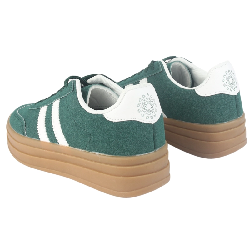 ZAPATILLA CHALADA MUJER ANDY-13 VERDE URBANO - 6