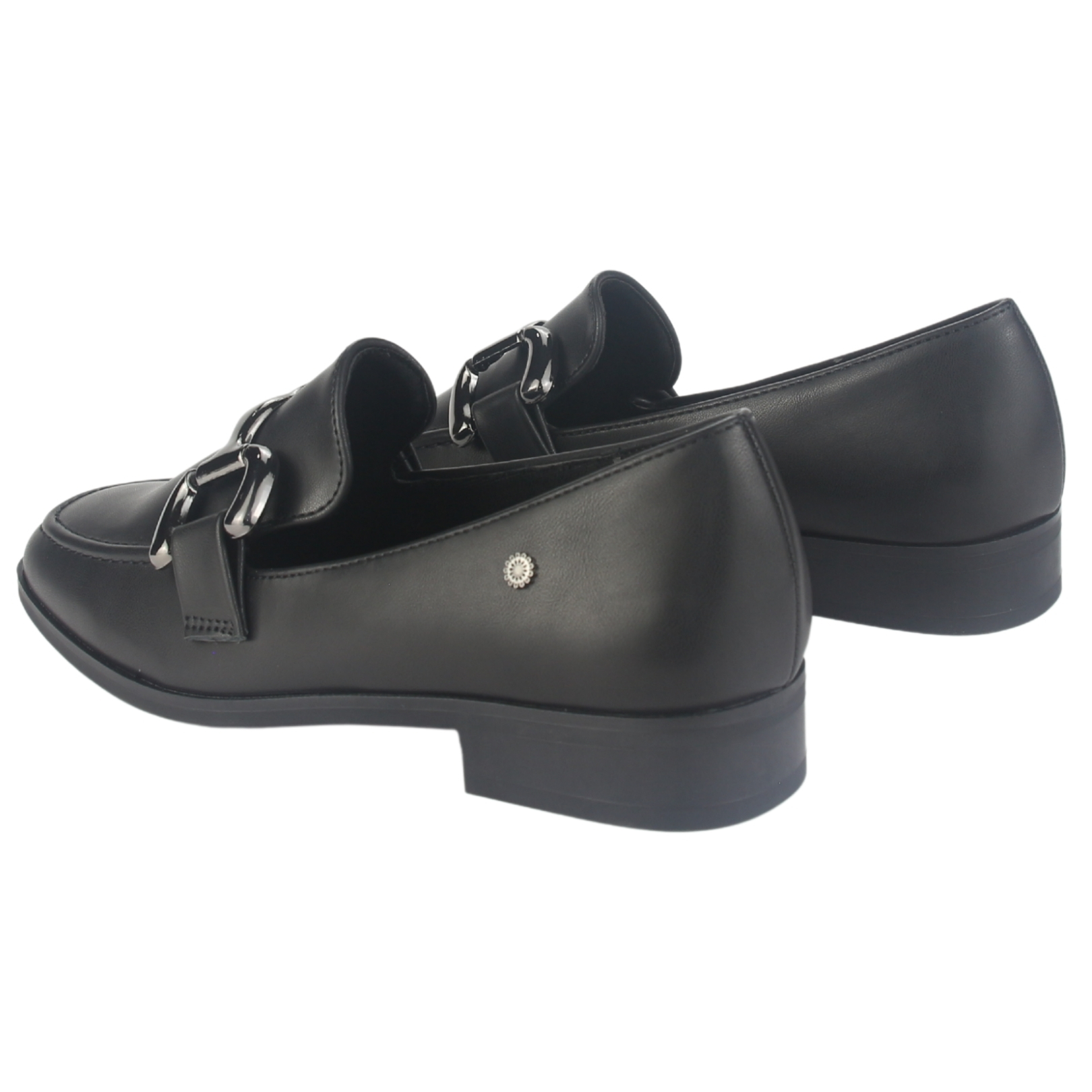 MOCASIN CHALADA MUJER SLEEP-30 NEGRO CASUAL - 4