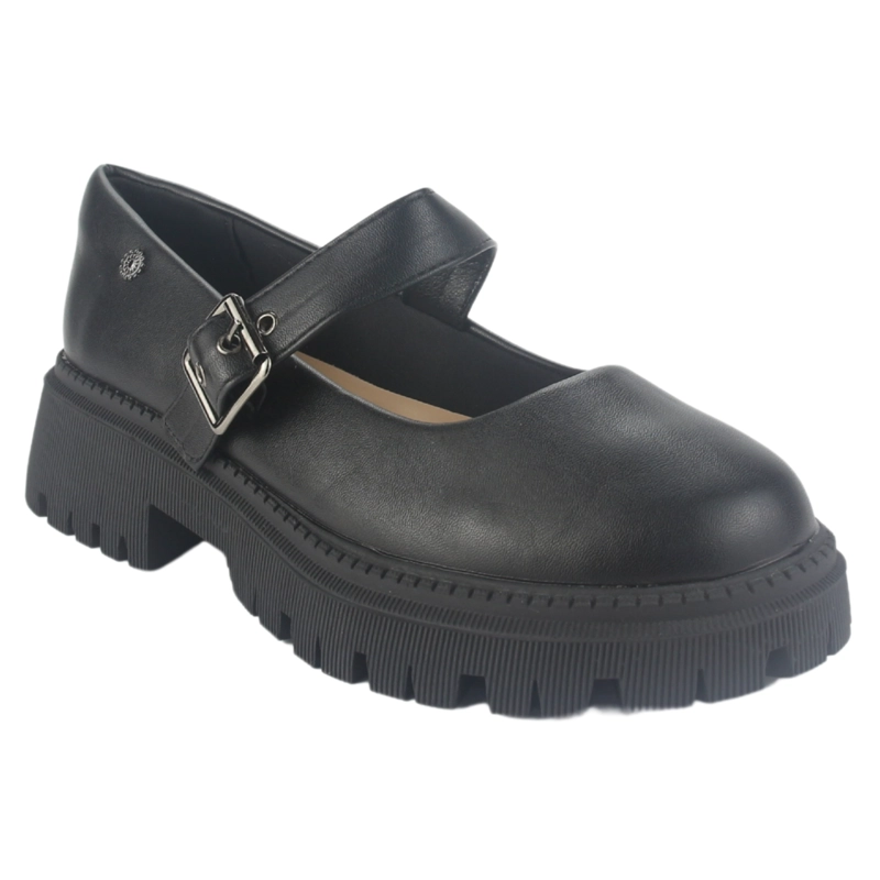 MOCASIN CHALADA MUJER LINA-3 NEGRO CASUAL - 3
