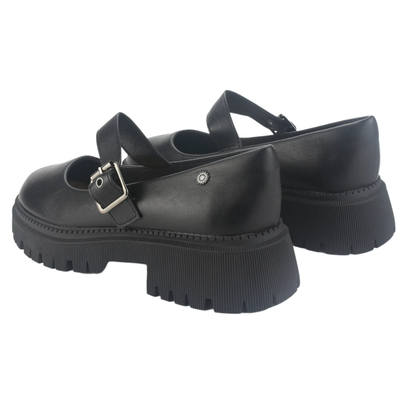 MOCASIN CHALADA MUJER LINA-3 NEGRO CASUAL - 6
