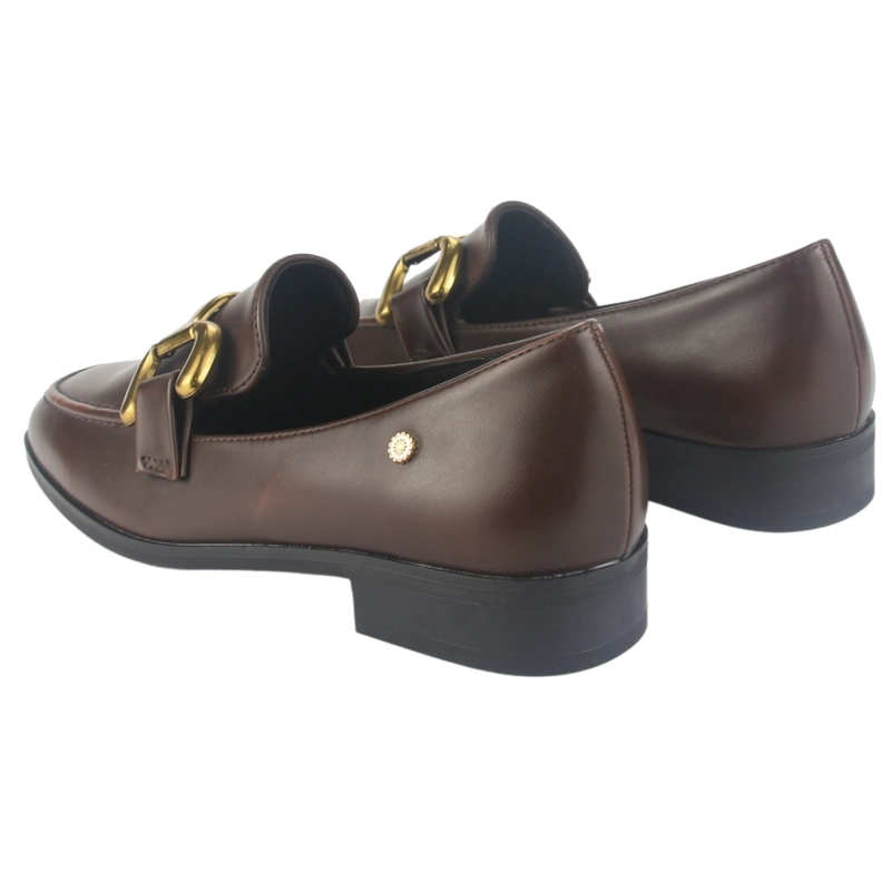 MOCASIN CHALADA MUJER SLEEP-30 CAFE CASUAL - 6