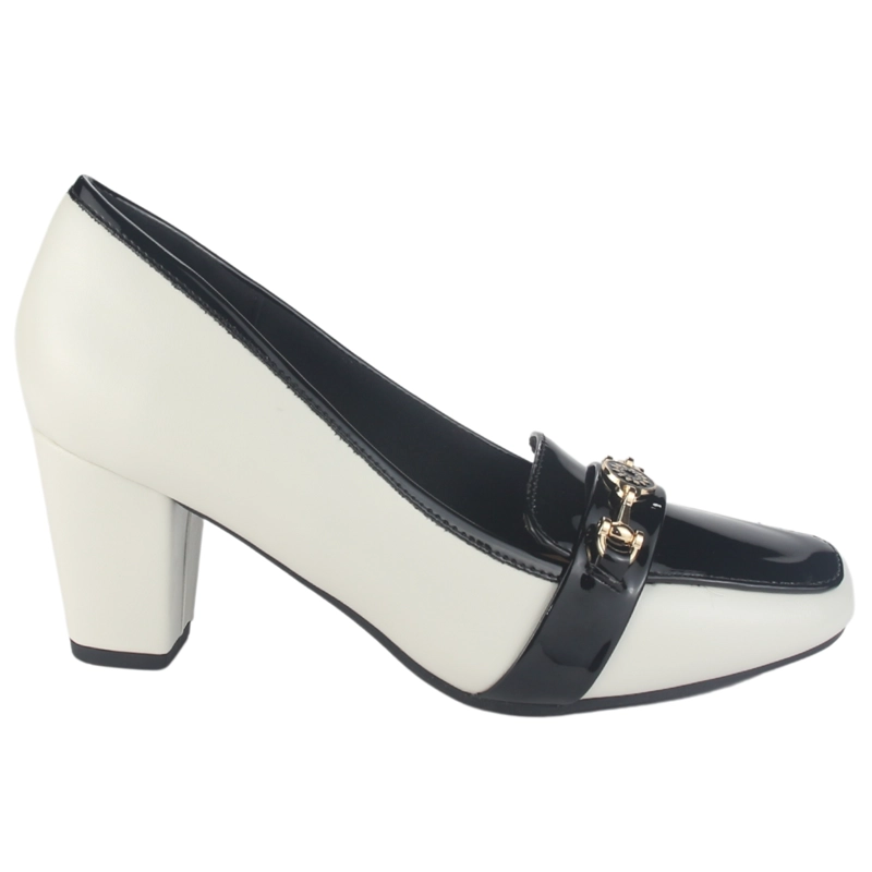 ZAPATO CHALADA MUJER FALERNA-1 BLANCO CASUAL - 1