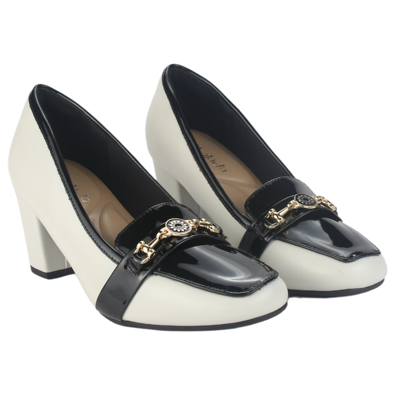 ZAPATO CHALADA MUJER FALERNA-1 BLANCO CASUAL - 5