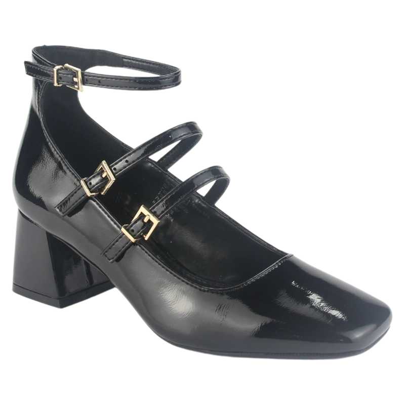 ZAPATO CHALADA MUJER CORSO-9 NEGRO CASUAL - 3