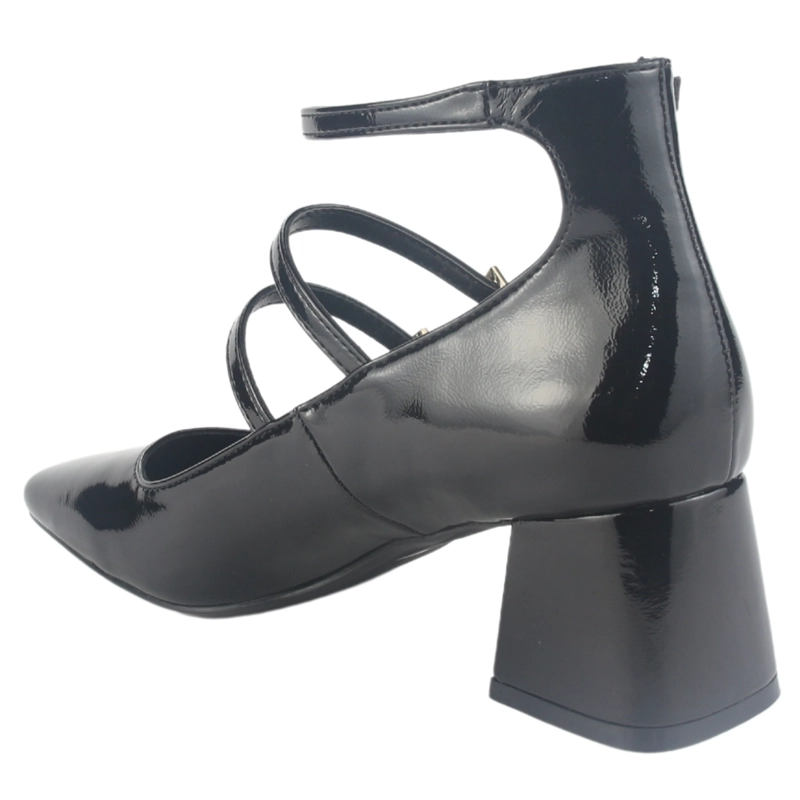 ZAPATO CHALADA MUJER CORSO-9 NEGRO CASUAL - 4