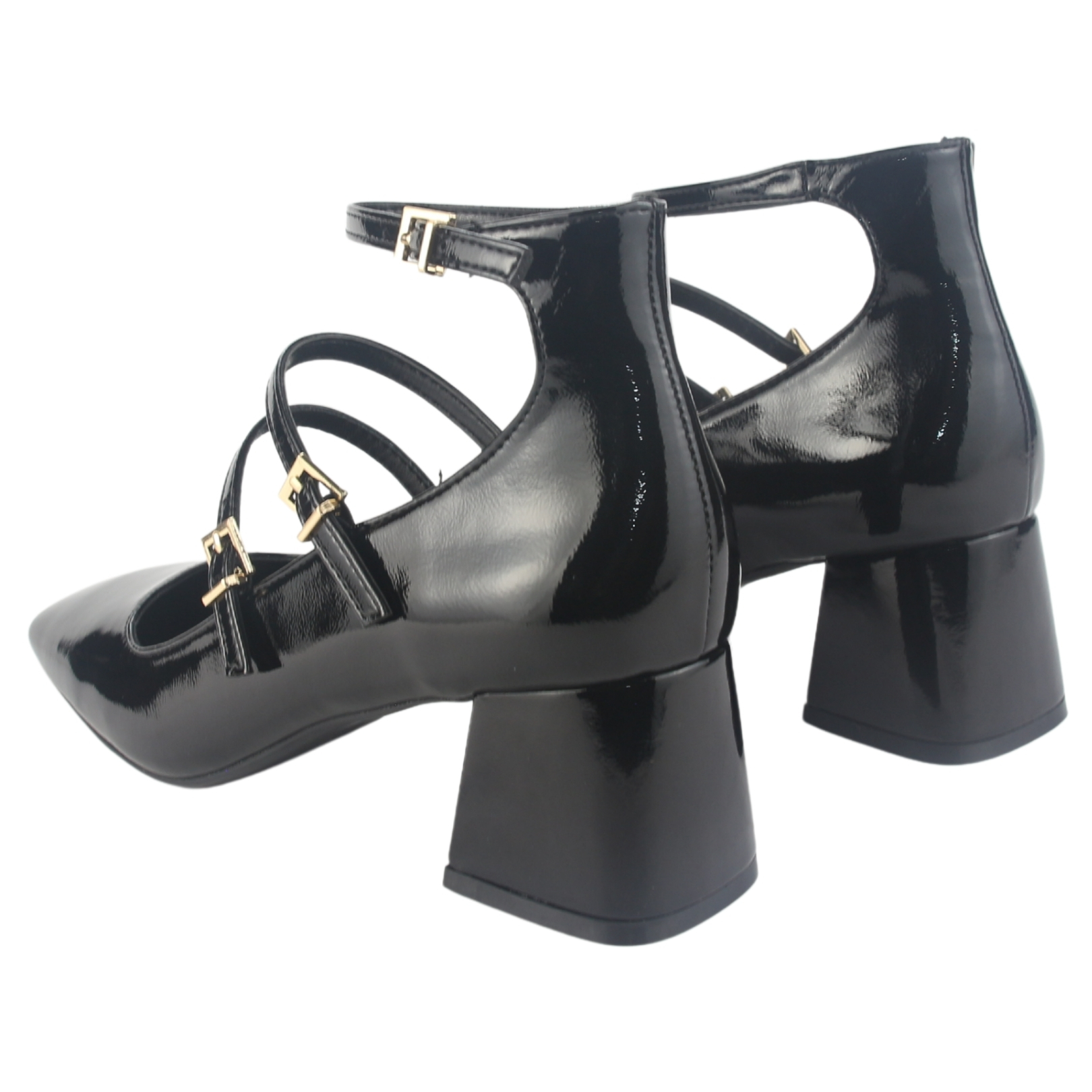 ZAPATO CHALADA MUJER CORSO-9 NEGRO CASUAL - 6