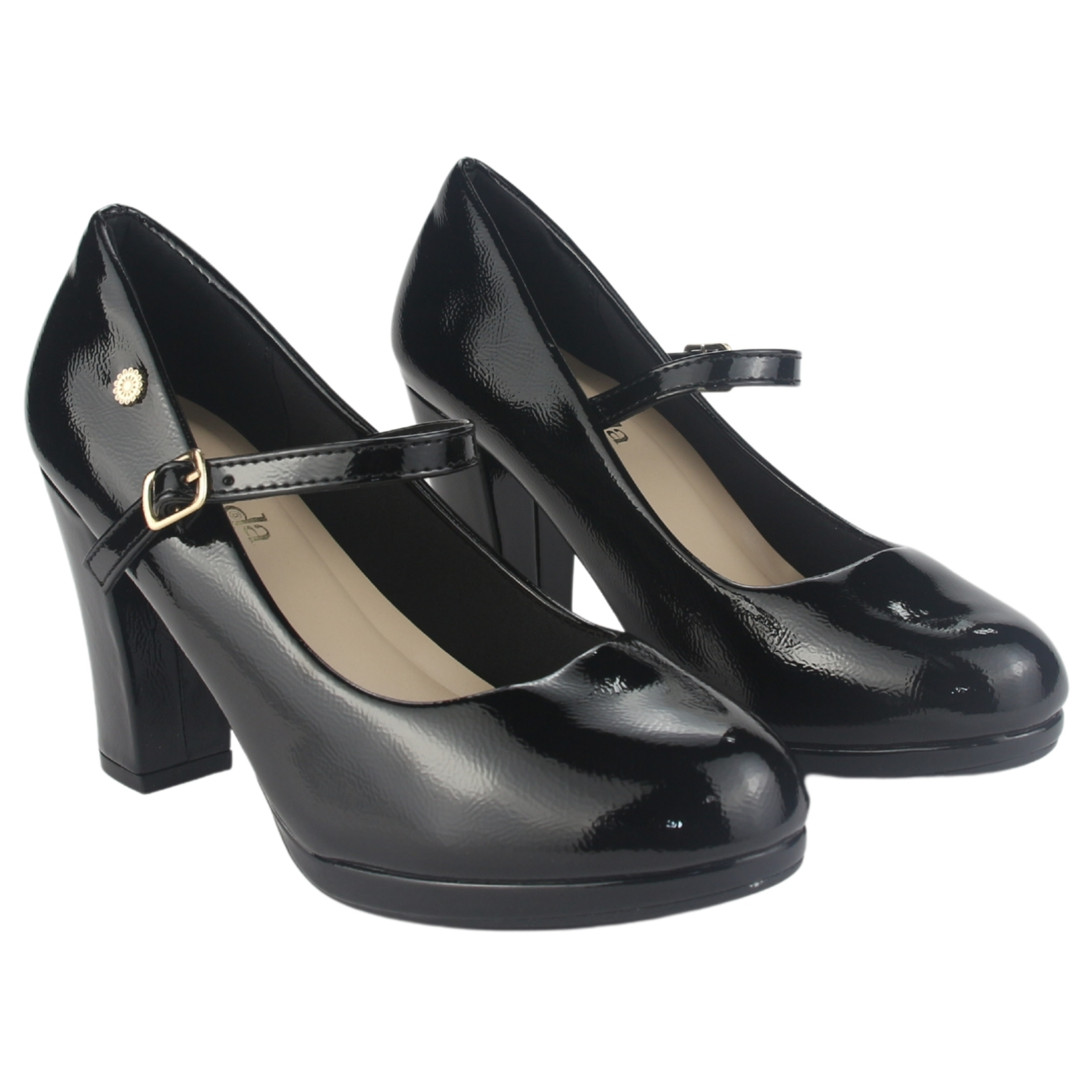 ZAPATO CHALADA MUJER BRUNA-3 NEGRO CASUAL - 5