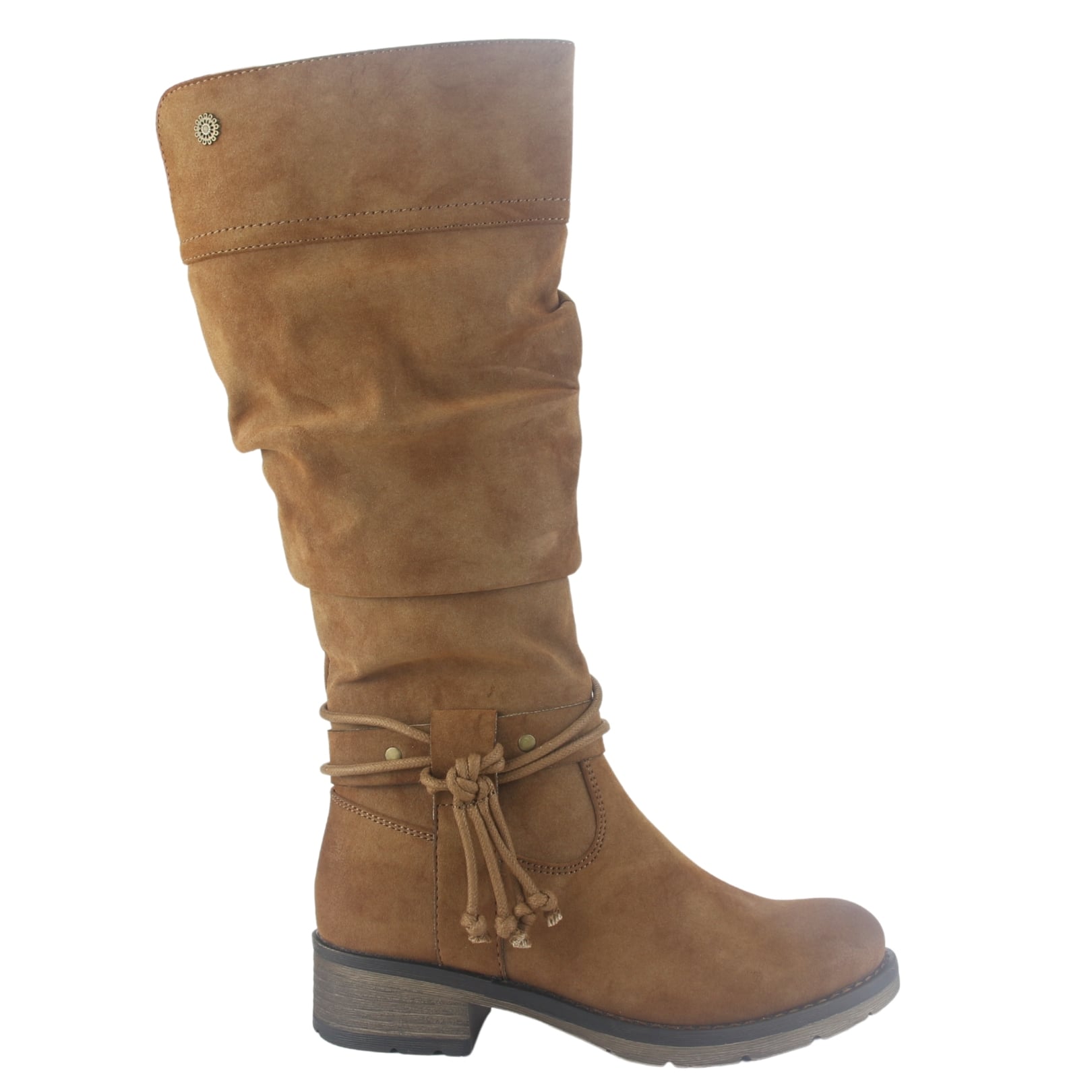 BOTA CHALADA MUJER TORRI-30 CAMEL CASUAL - 1