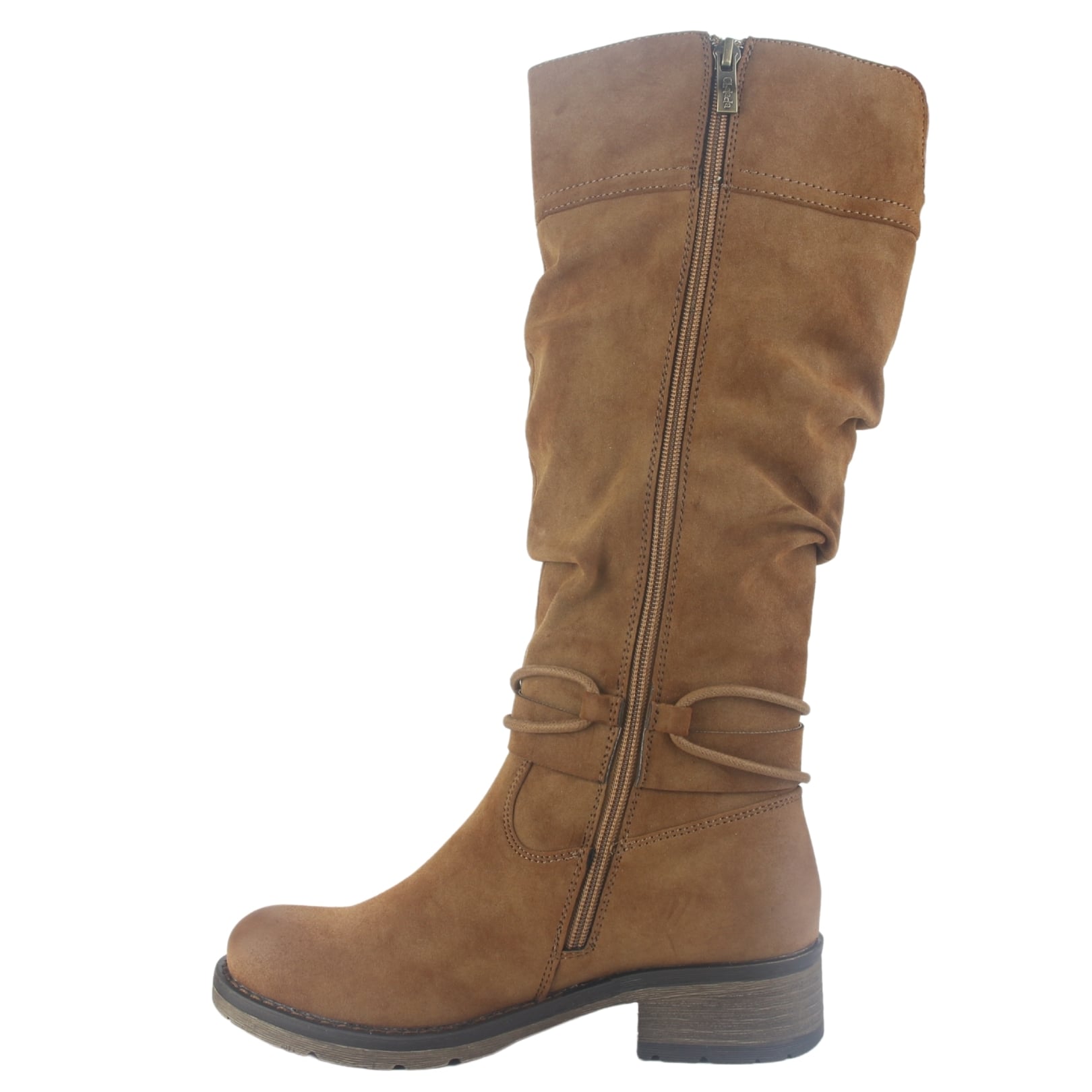 BOTA CHALADA MUJER TORRI-30 CAMEL CASUAL - 2